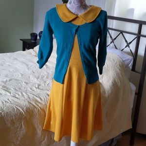 Modcloth Peter pan collar dress